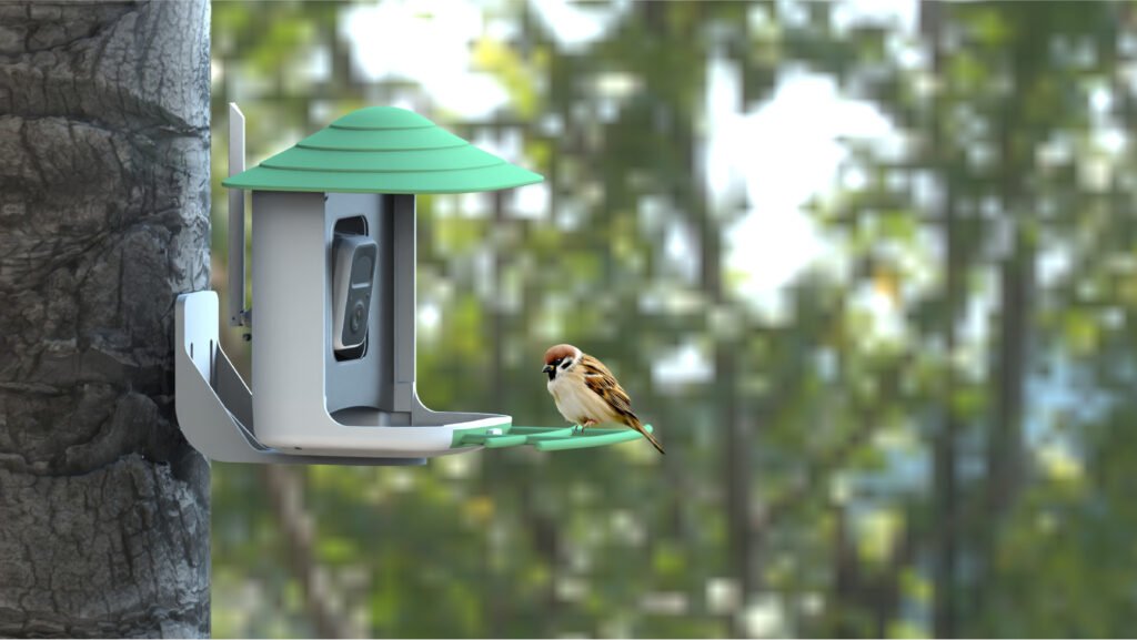 Smart Bird Feeder Scene Diagram