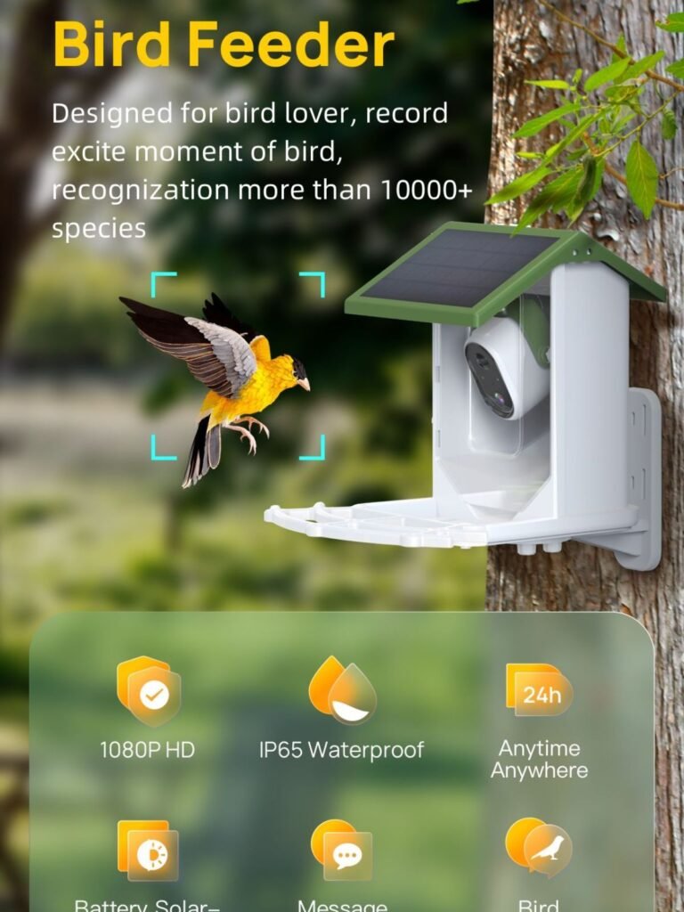 smart bird feeder picture