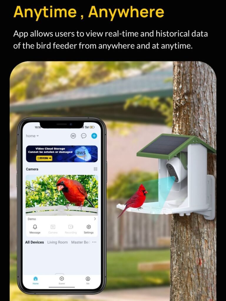 smart bird feeder picture