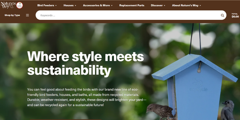 Nature’s Way website picture