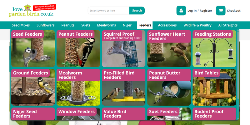 Love Garden Birds website picture
